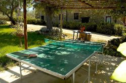 Villa Felceto ping pong table